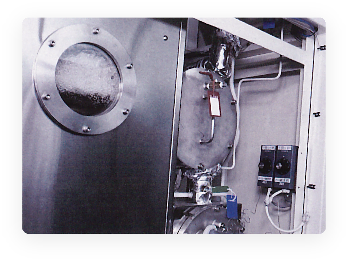 超低温蒸留再生機 実機
